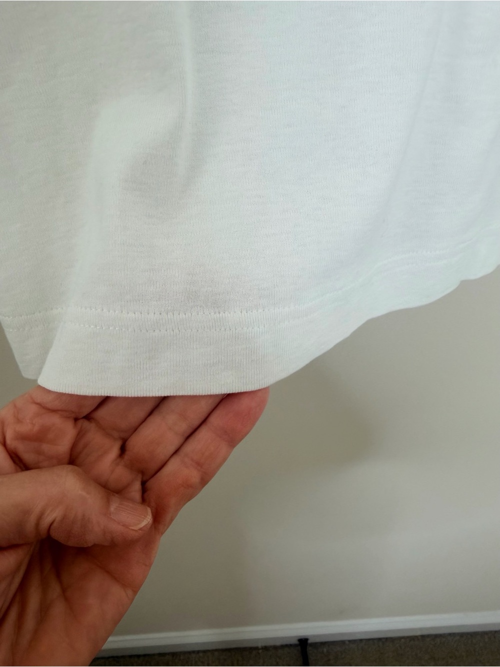 Tory Burch White Knit Polo Top Logo Buttons 3/4 Sleeve Stretch Classic Size M - Picture 10 of 11
